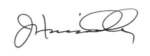 Jim Hinckley signature